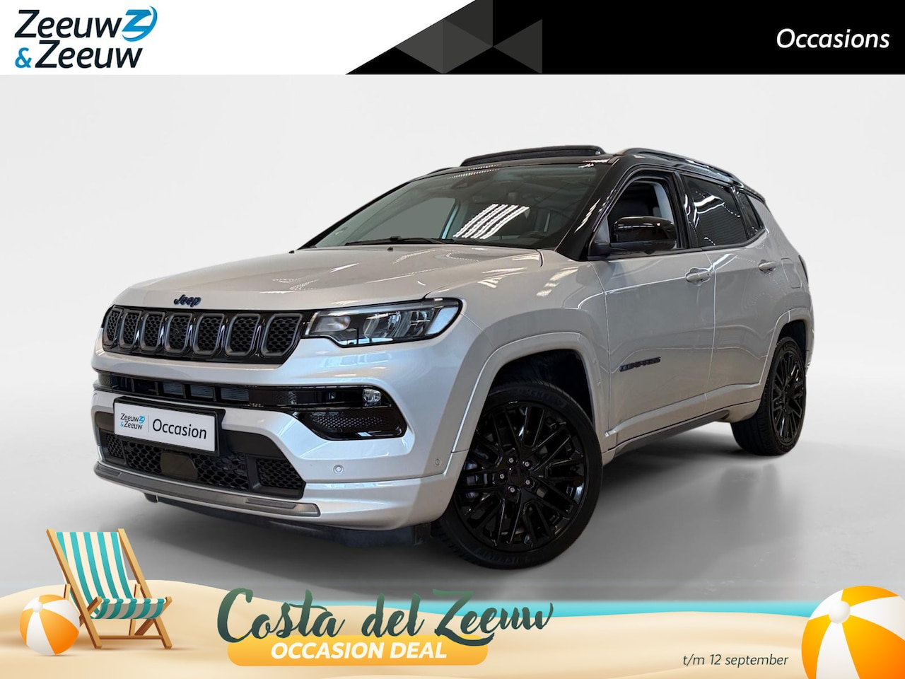 Jeep Compass - 4xe 240 | PHEV | 360 CAMERA | MEMORY | - AutoWereld.nl