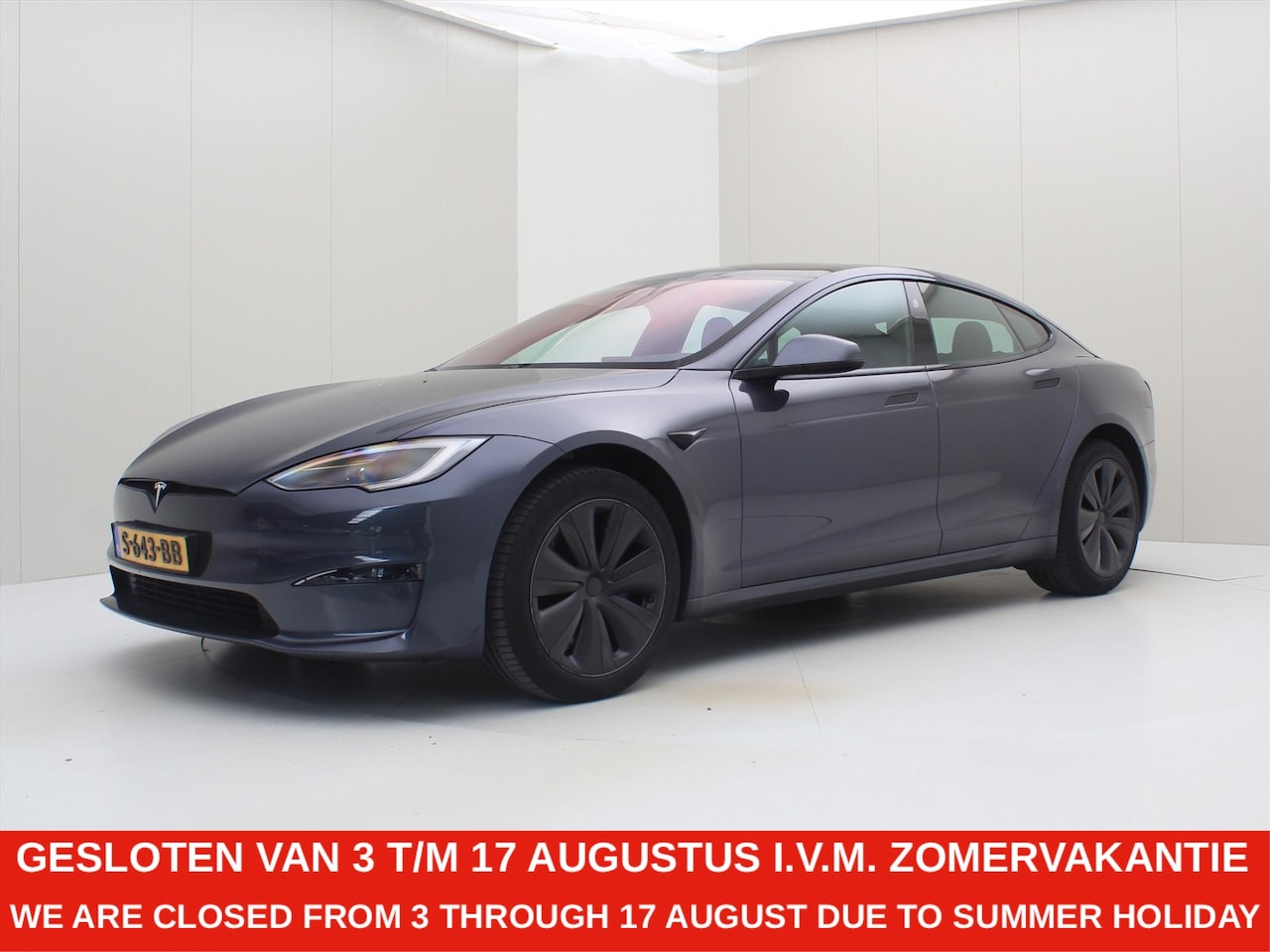 Tesla Model S - Long Range 100kWh AWD FACELIFT AMD RYZEN [ AUTOPILOT+LUCHTVERING+YOKE+19 INCH ] - AutoWereld.nl