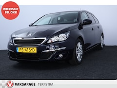 Peugeot 308 SW - 1.2 PureTech Blue Lion /D-Riem Verv. 99.000KM /Trekhaak /Pano-Dak /DAB+ /Navi /Climat /Cru