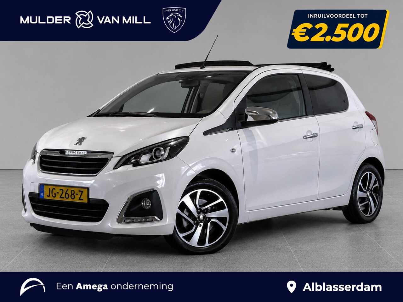 Peugeot 108 - 5-deurs TOP! Collection Allure 1.0 e-VTi 68pk | CABRIO | AIRCO | LM-VELGEN | NAVI | VOUWDA - AutoWereld.nl