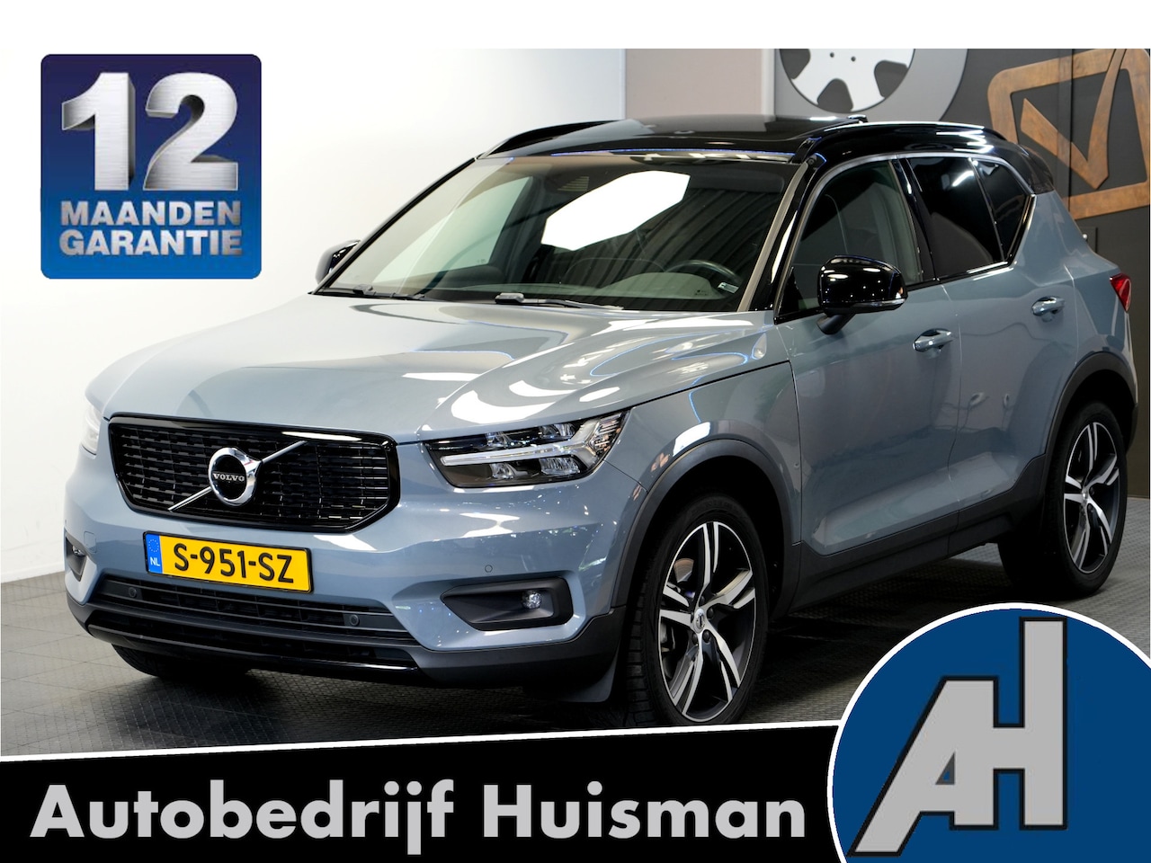 Volvo XC40 - 2.0 T4 140kW/190pk Aut8 R-Design PANORAMADAK + EL.TREKHAAK + BI-TONE + CRUISE CONTROL + EL - AutoWereld.nl