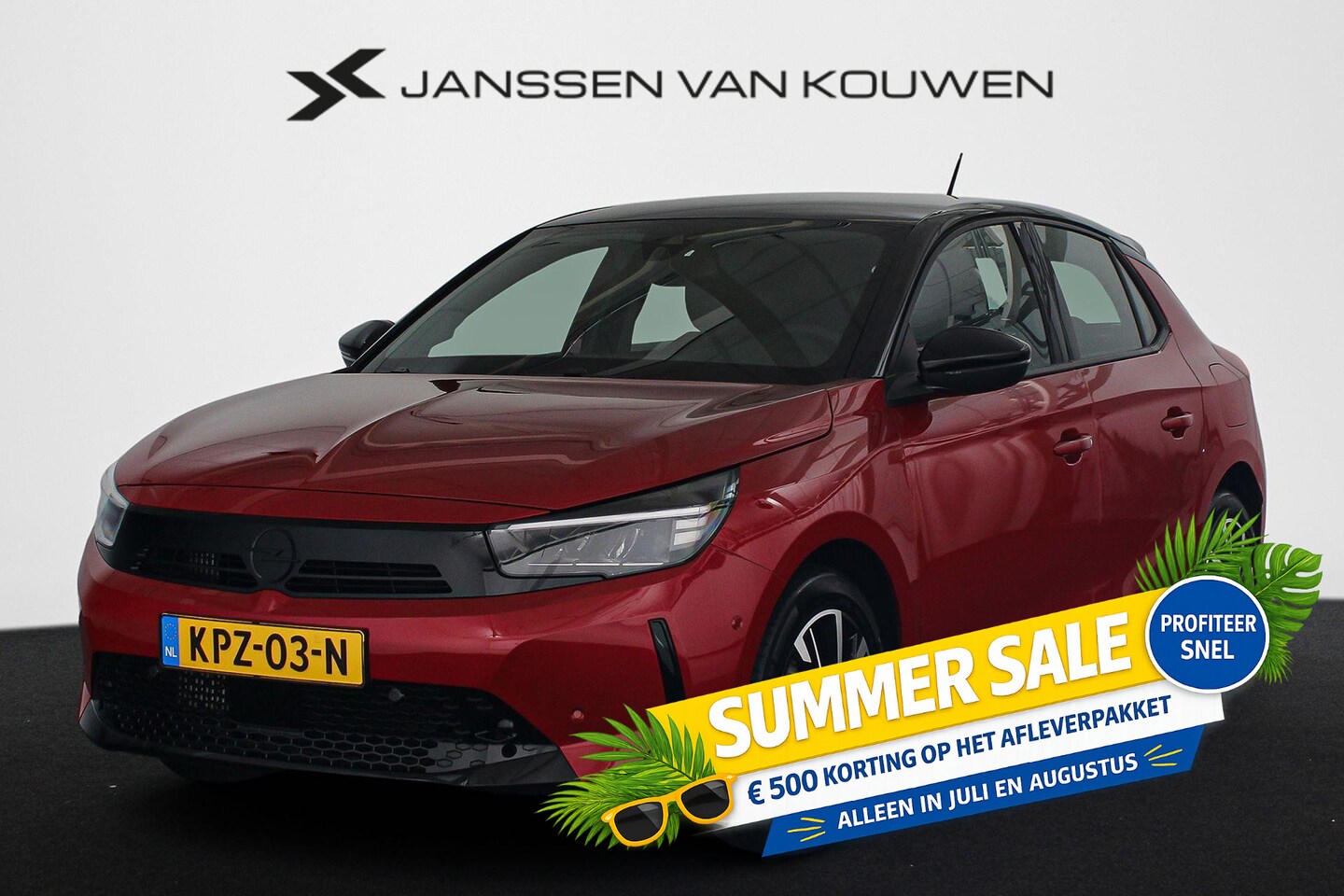 Opel Corsa - 1.2 Turbo Hybrid GS Achteruitrijcamera 17" Apple CarPlay - AutoWereld.nl