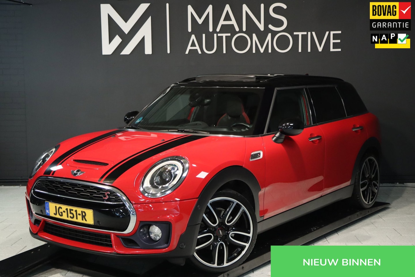 MINI Clubman - 2.0 Cooper S Chili Serious / PANO / HUD / ACC / H&K / CAMERA / KEYLESS / STOELVERW - AutoWereld.nl