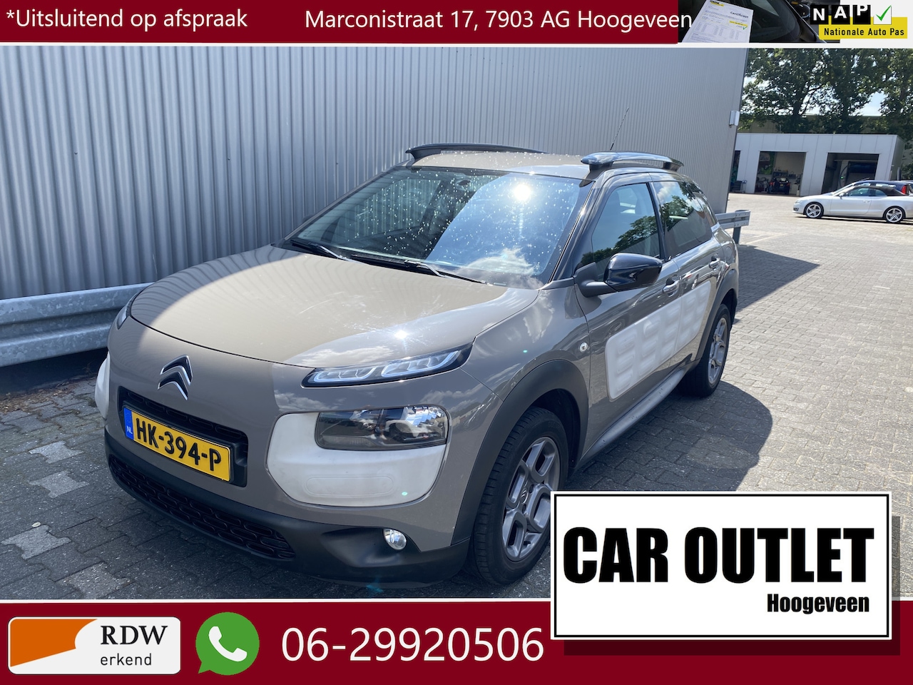 Citroën C4 Cactus - 1.2 PureTech Business A/C, Navi, Bluetooth, LM, Trekh, nw. APK – Inruil Mogelijk – - AutoWereld.nl