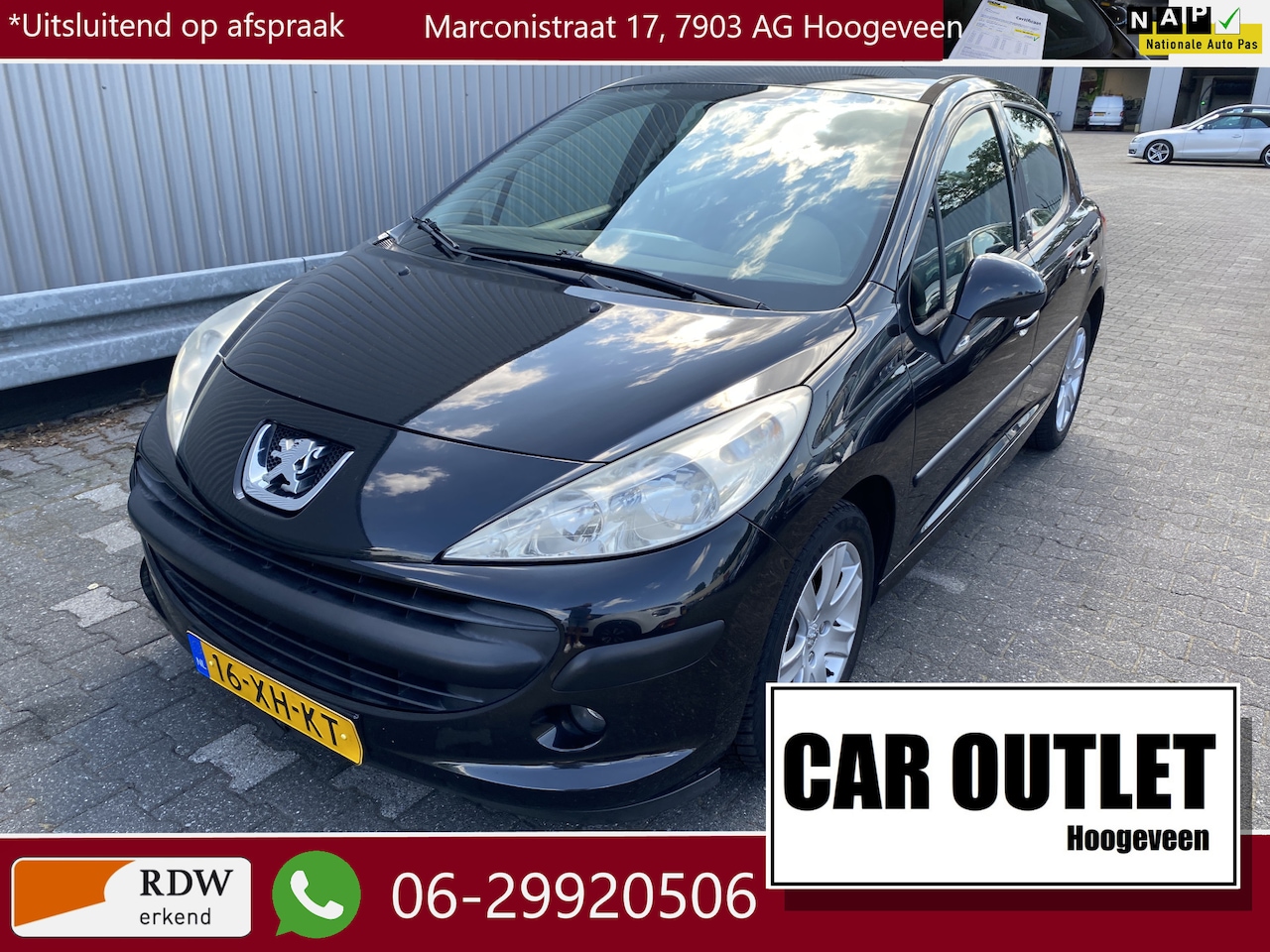 Peugeot 207 - 1.4-16V Color-line A/C, 5-Drs, LM & z.g.a.n. APK – Inruil Mogelijk – - AutoWereld.nl