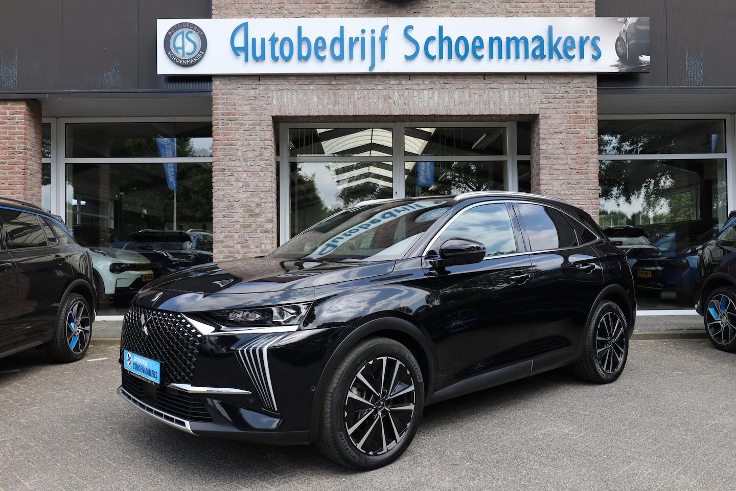 DS 7 Crossback - E-Tense 4x4 Opera PANO LEER+MEMORY RUIT+STOELVERWARMING 360-CAMERA ZWARTE-HEMEL 19"LMV STU - AutoWereld.nl