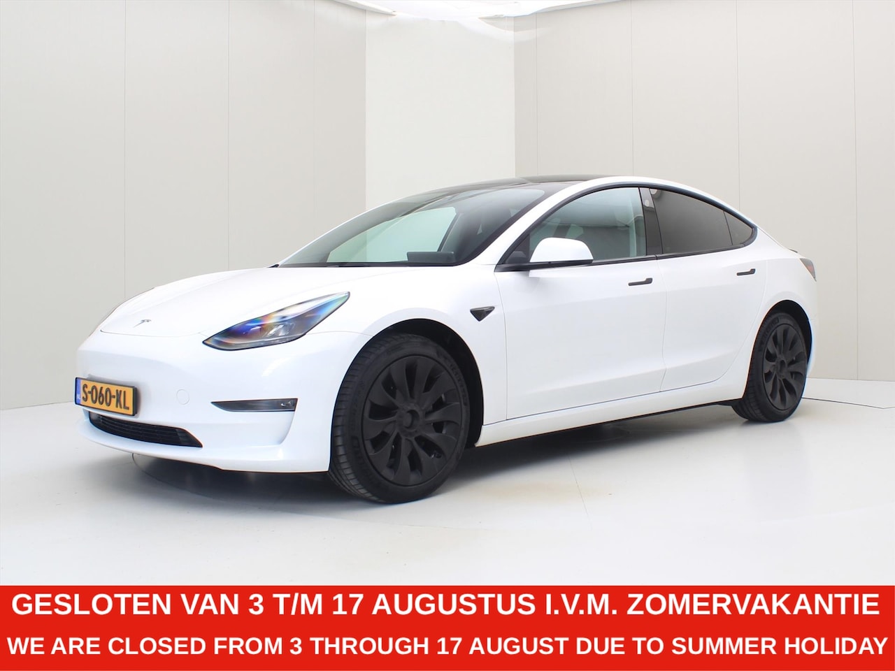 Tesla Model 3 - Long-Range AWD 351pk 75 kWh 93.9% SoH UPGRADE [ FSD+ACCEL. BOOST!+RYZEN+WARMTEPOMP+PREMIUM - AutoWereld.nl