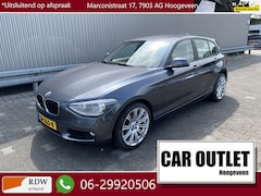 BMW 1-serie - 116i Upgrade Edition Leer, Clima, Navi, CC, PDC, LM, Afn.Trekh, nw. APK – Inruil Mogelijk