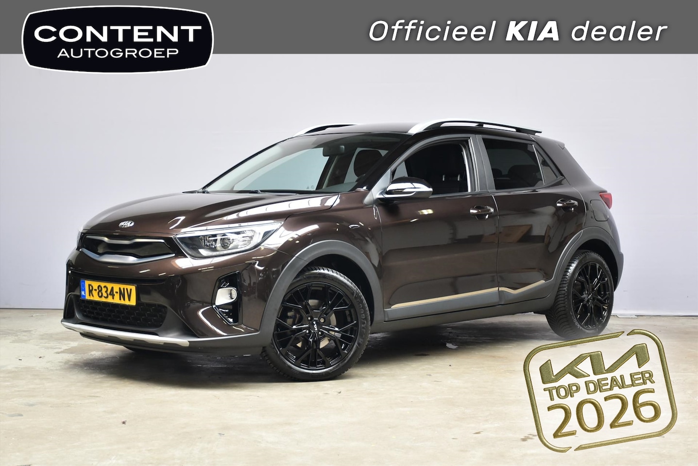 Kia Stonic - 1.2 DynamicPlusLine Edition |Stoel-Stuurververwarming |Navi |38dkm! - AutoWereld.nl