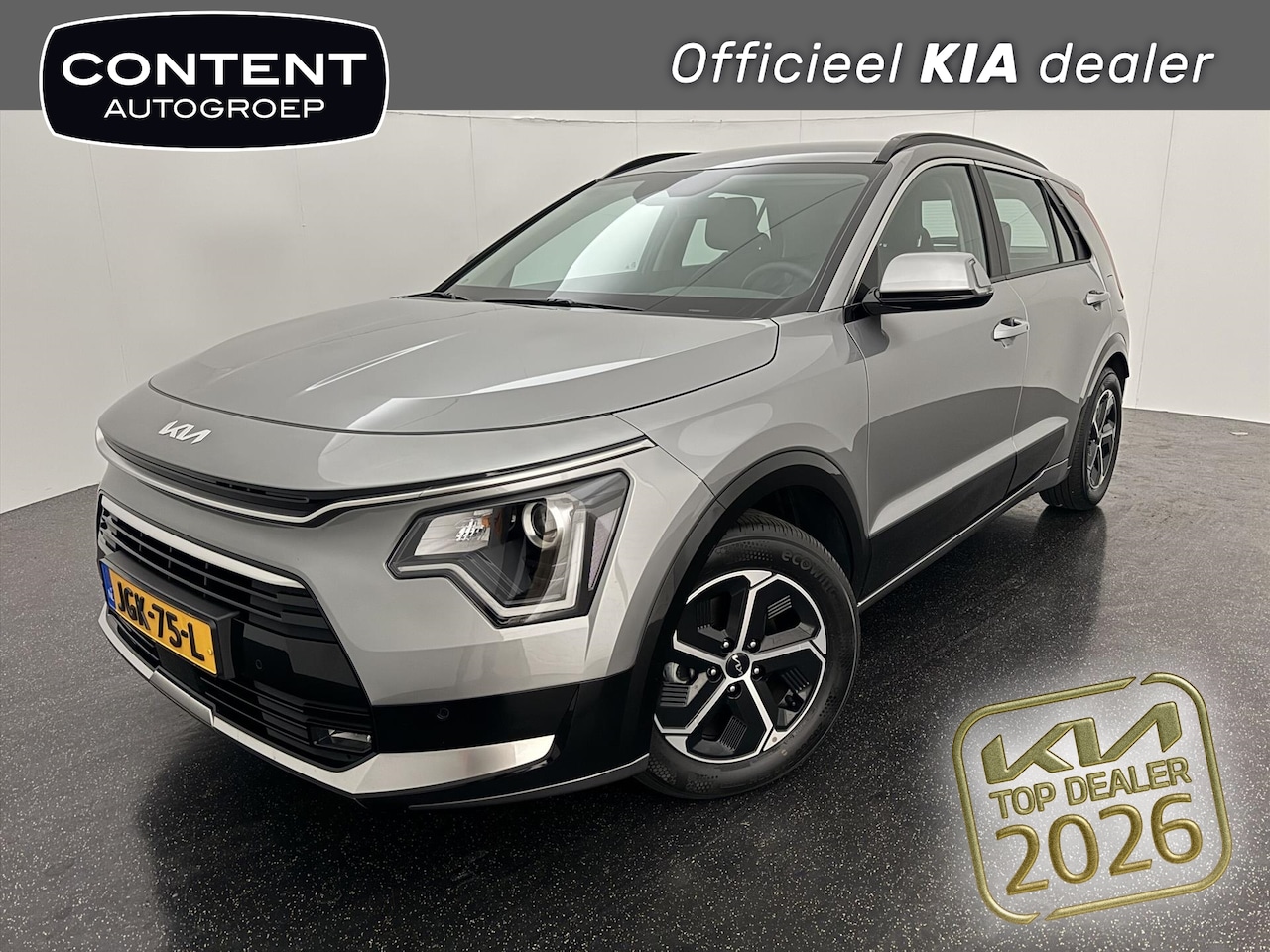 Kia Niro - 1.6 GDi Hybrid 129pk DCT6 DynamicLine | Trekhaak - AutoWereld.nl