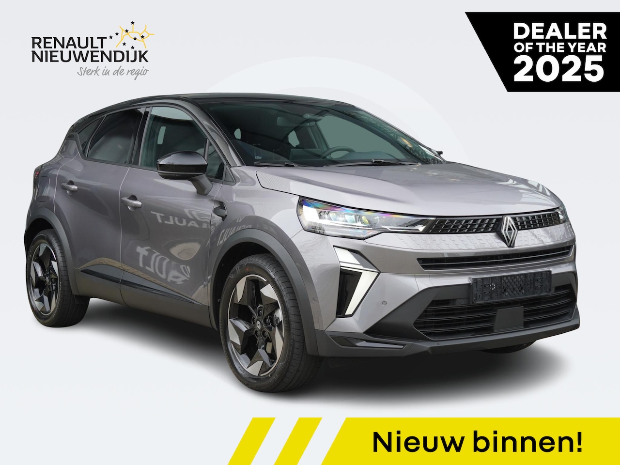 Renault Captur - 1.8 E-Tech full hybrid 160 techno AUTOMAAT / NAVI / PDC 360 / ADAPT. CRUISE / CLIMATE / KE - AutoWereld.nl