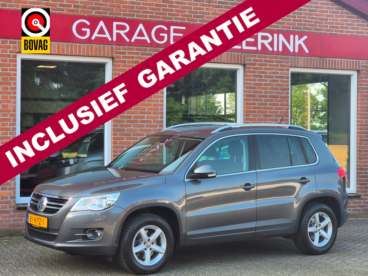 Volkswagen Tiguan - 1.4 TSI Sport&Style 150PK 5drs clima, cruise, navi, lmv, trekhaak - AutoWereld.nl