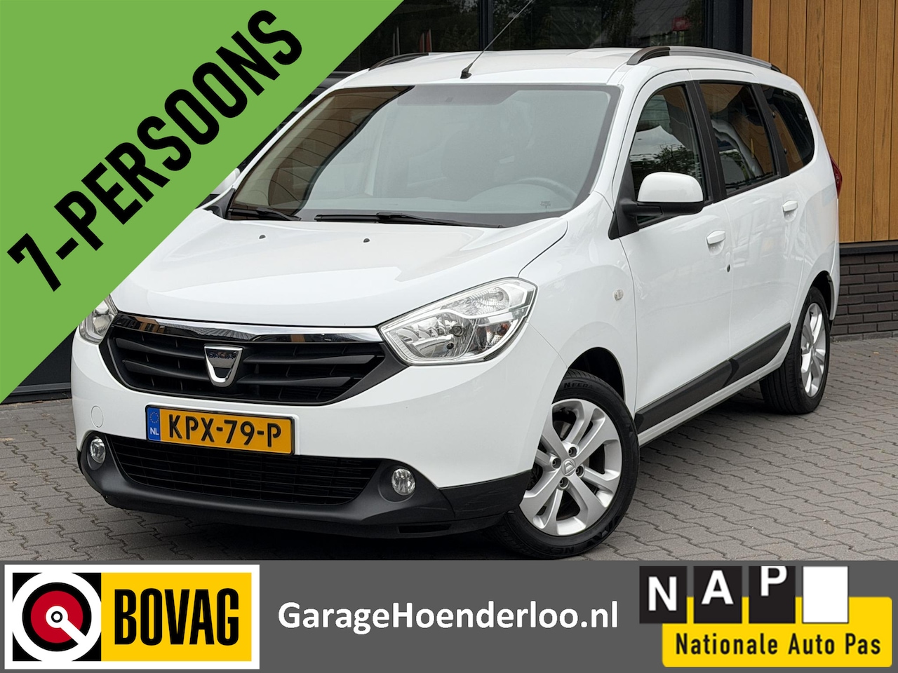Dacia Lodgy - 1.2 TCe 7 Pers. Navigatie, Cruise, Stoelverw. Garantie - AutoWereld.nl