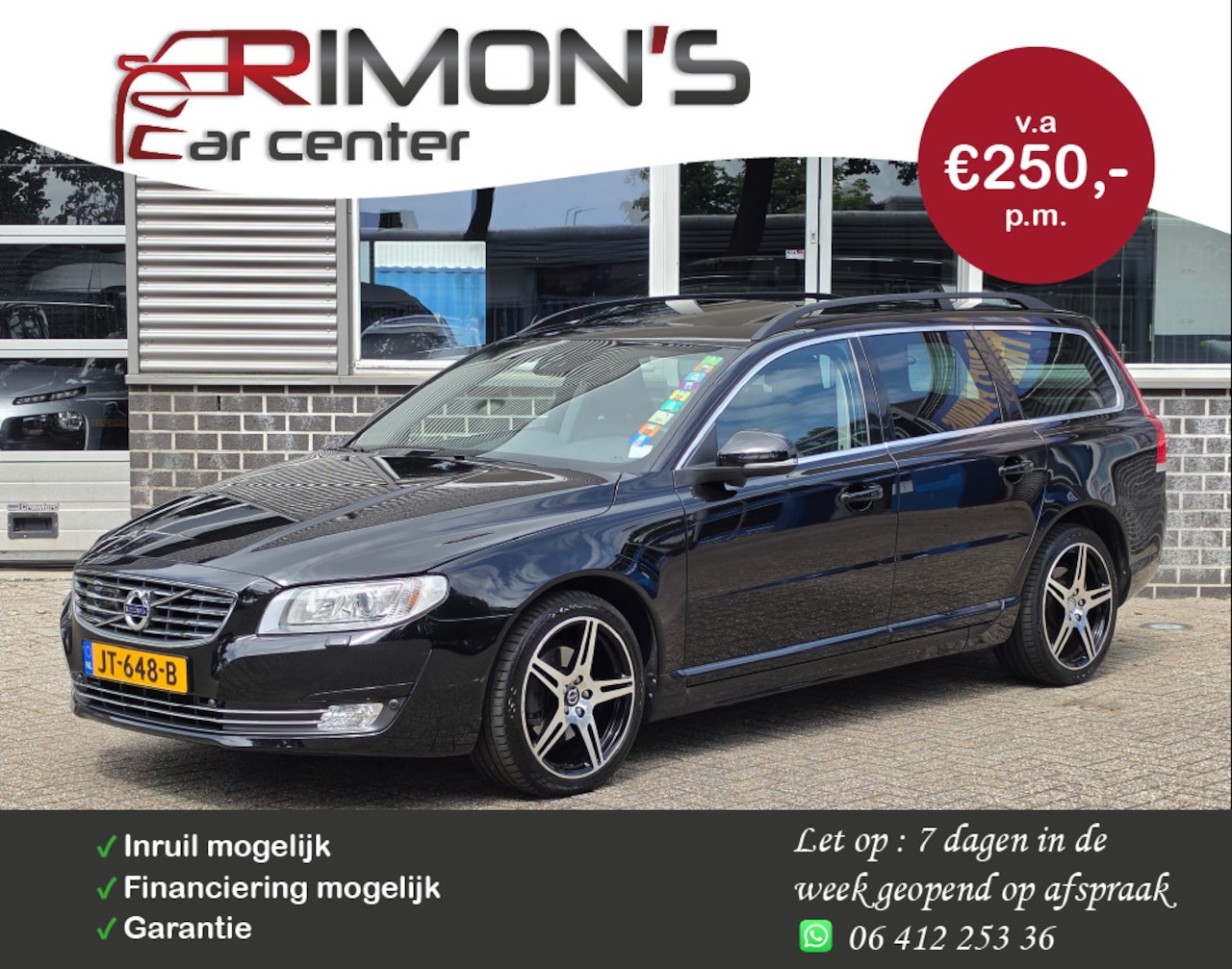 Volvo V70 - 2.0 T5 Inscription Edition Leder Navi Stoelverwariming - AutoWereld.nl