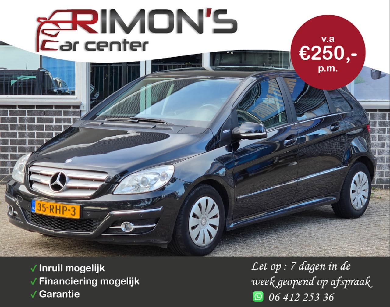 Mercedes-Benz B-klasse - 160 BlueEFFICIENCY Business Class Apk TM 05-2027 Nap - AutoWereld.nl