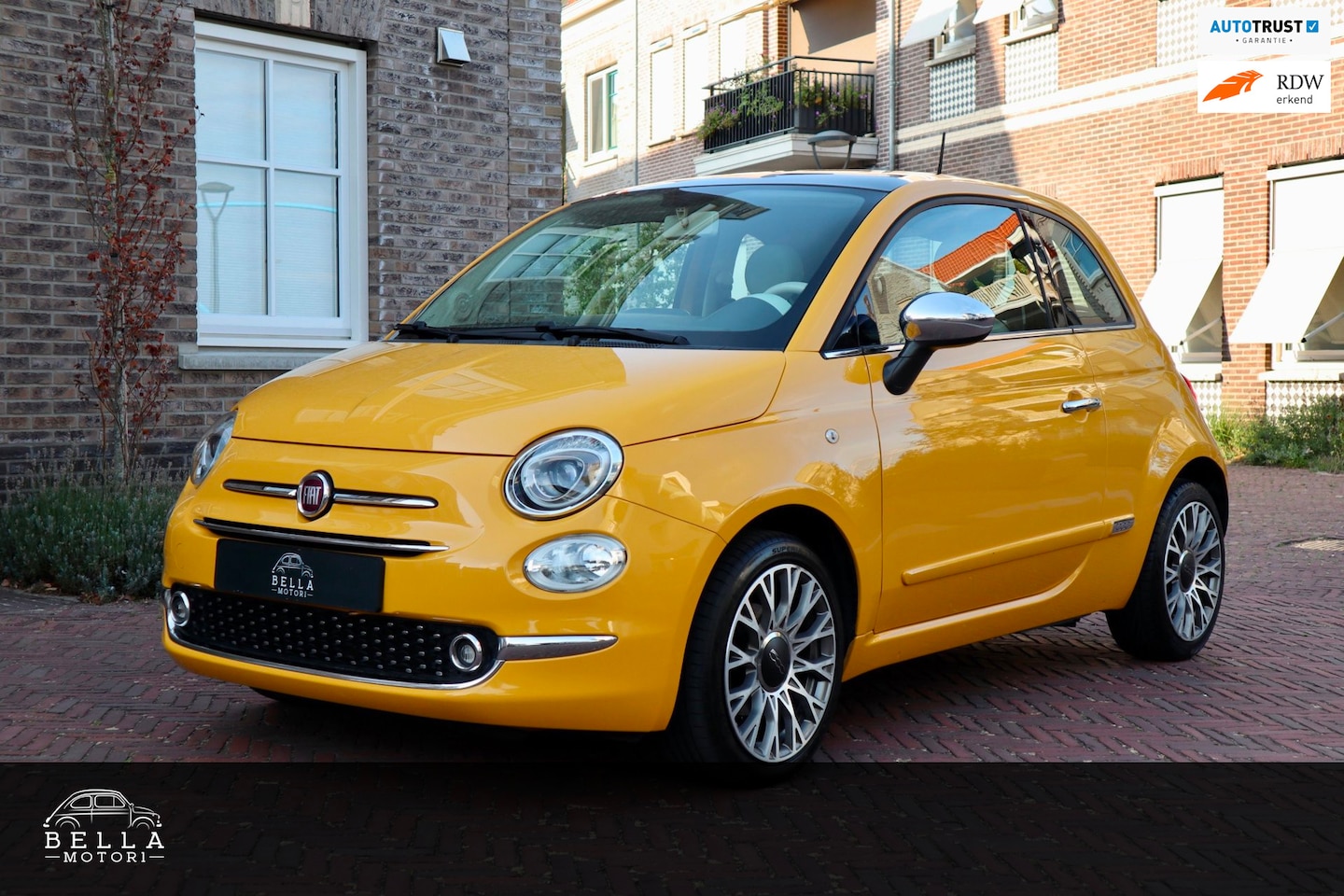 Fiat 500 - 1.2 Lounge | RIJKLAARPRIJS | Panoramadak | Unieke kleur - AutoWereld.nl