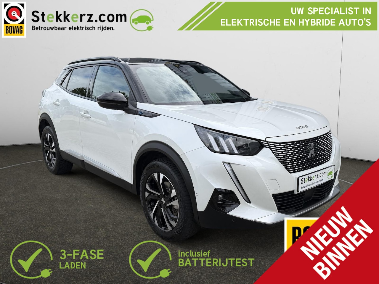 Peugeot e-2008 - EV GT 50 kWh All-In prijs incl. 12 mnd. Bovag Garantie! - AutoWereld.nl