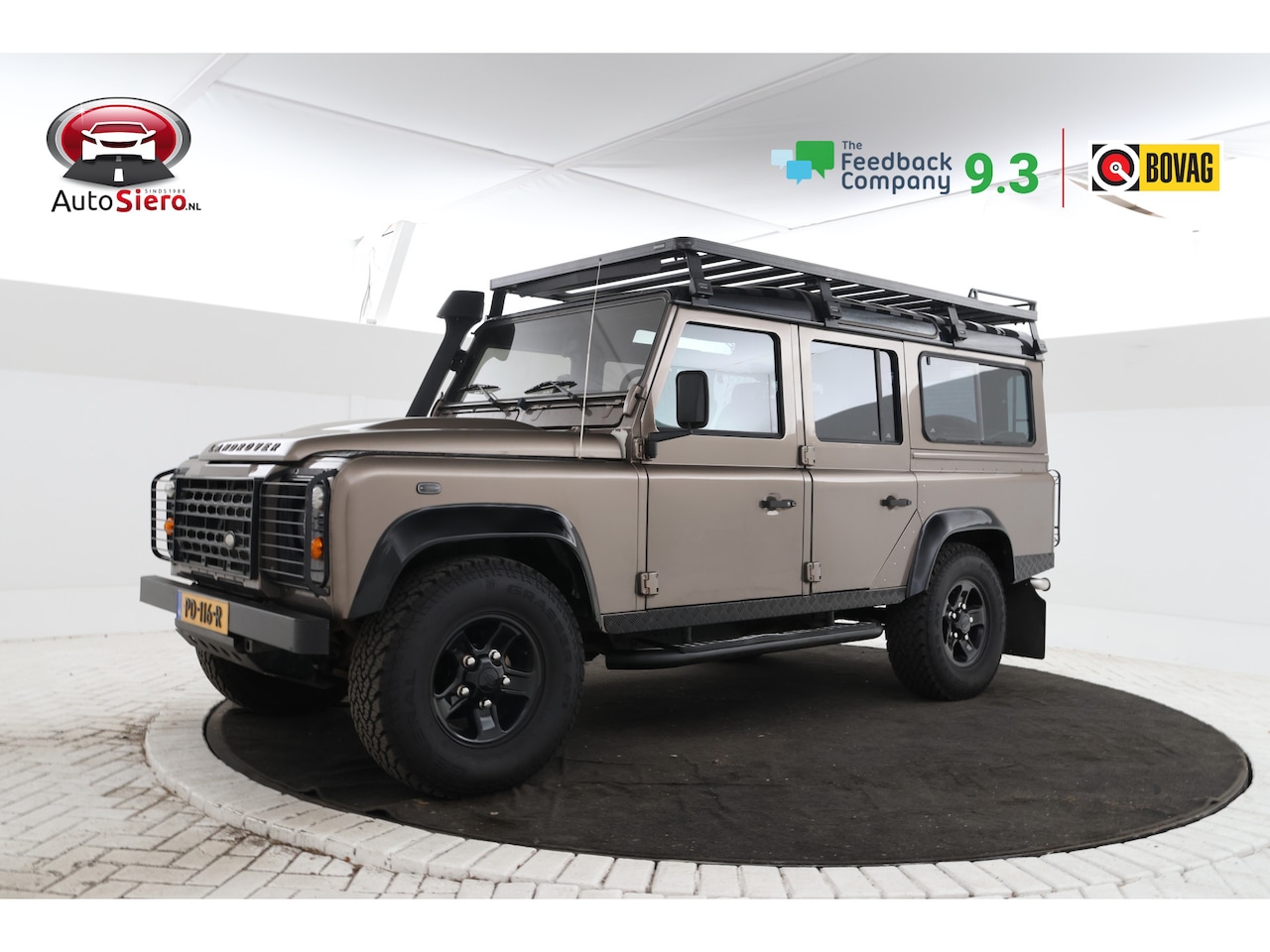 Land Rover Defender 110 - 2.5 TD5 DC E 9 Persoons! leer airco dakrek - AutoWereld.nl