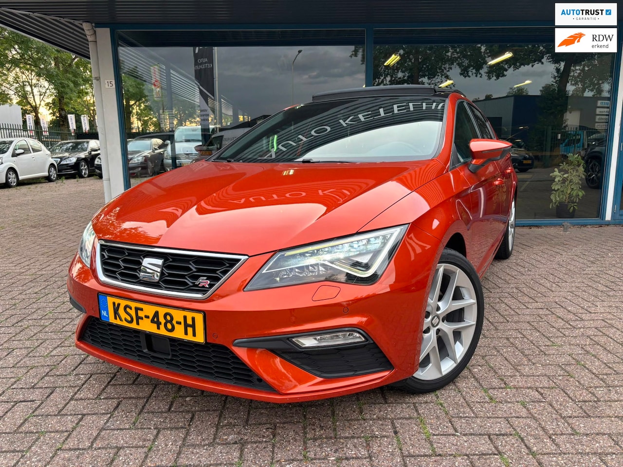 SEAT Leon - 1.4 EcoTSI FR Business Intense|DAB|Beats|Pano|Camera|Leder|Unieke Kleur!