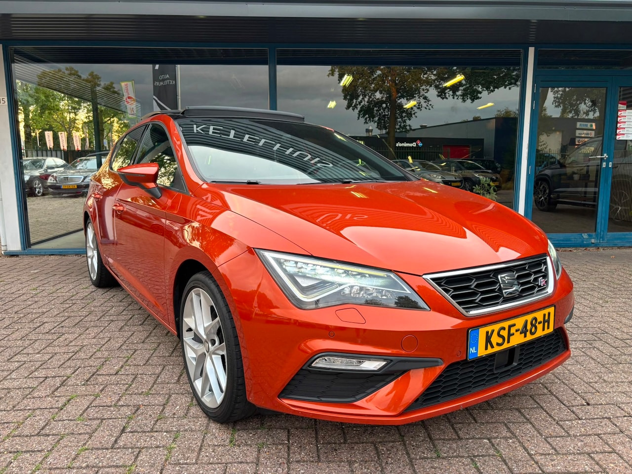 SEAT Leon - 1.4 EcoTSI FR Business Intense|DAB|Beats|Pano|Camera|Leder|Unieke Kleur!