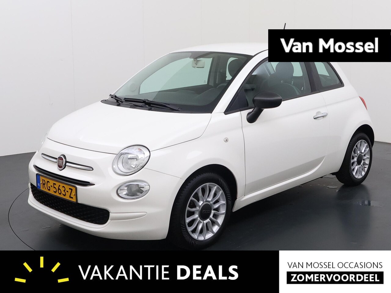 Fiat 500 - 1.0 TwinAir PopStar | Cruise control | LM velgen - AutoWereld.nl