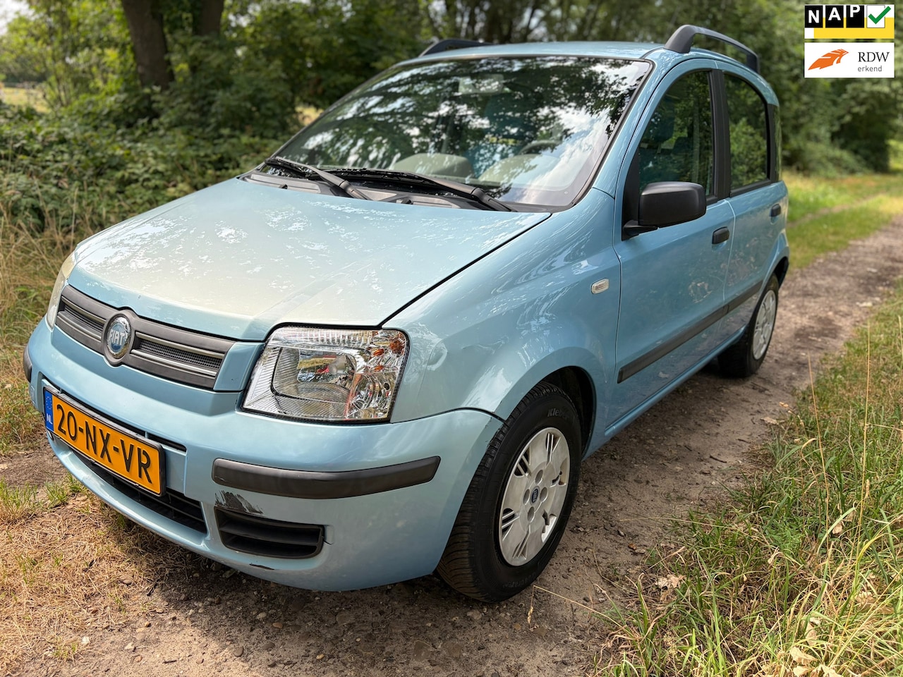 Fiat Panda - 1.2 SportSound/Airco/P. sensor/Elek.ramen/APK! - AutoWereld.nl