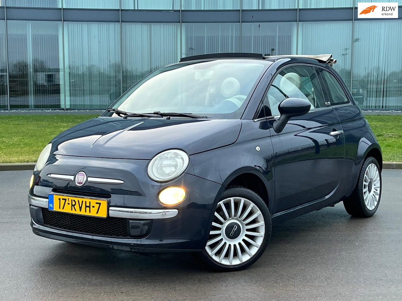 Fiat 500 C - 0.9 TwinAir Lounge CABRIO AUTOMAAT CLIMA - AutoWereld.nl