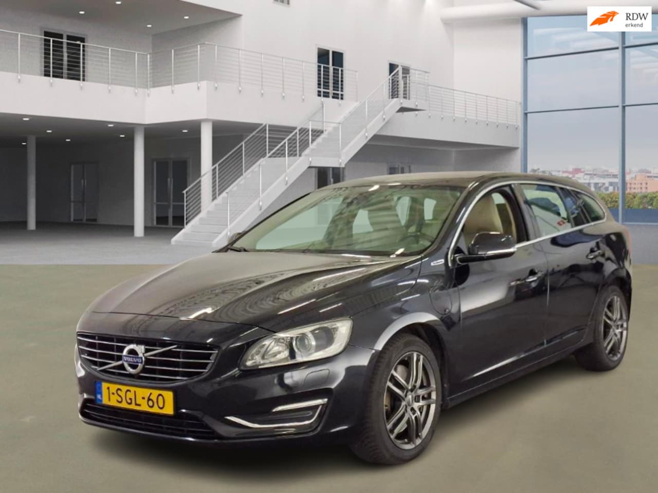 Volvo V60 - 2.4 D6 AWD Plug-In Hybrid Summum 2.4 D6 AWD Plug-In Hybrid Summum - AutoWereld.nl
