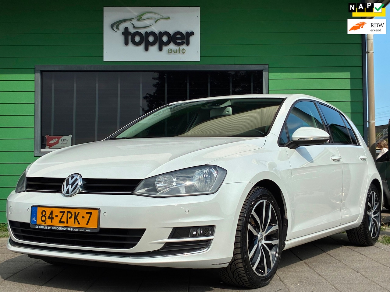 Volkswagen Golf - 1.4 TSI ACT Highline|2e Eigenaar|Automaat|Navigatie|CruiseControl|Climatronic|Dealer Onder - AutoWereld.nl