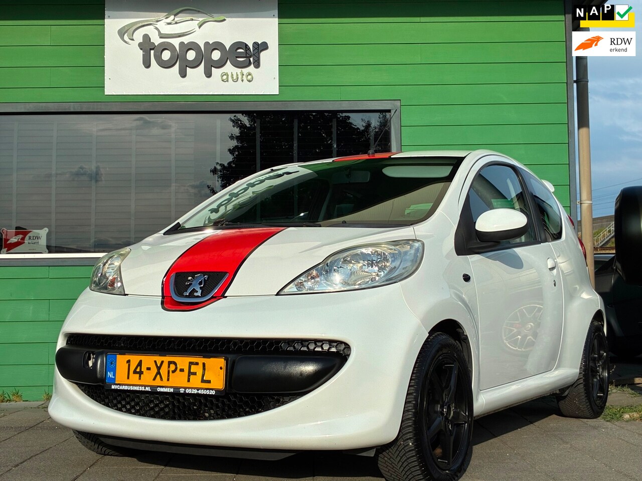Peugeot 107 - 1.0-12V XS|Navigatie|Carplay|Airco|Elektr.ramen|NAP|Nieuwe APK| - AutoWereld.nl