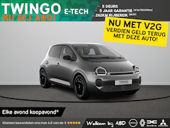 Renault Twingo - Techno Urban range | Achteruitrijcamera | LED-achterlichten | LED-dagrijverlichting met sp