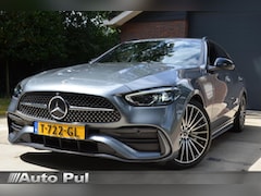 Mercedes-Benz C-klasse Estate - 200 AMG Line Automaat/Navi/Pdc/Ecc/360°-Camera/digitale dashboard/Stoelverwarming/Half-lee