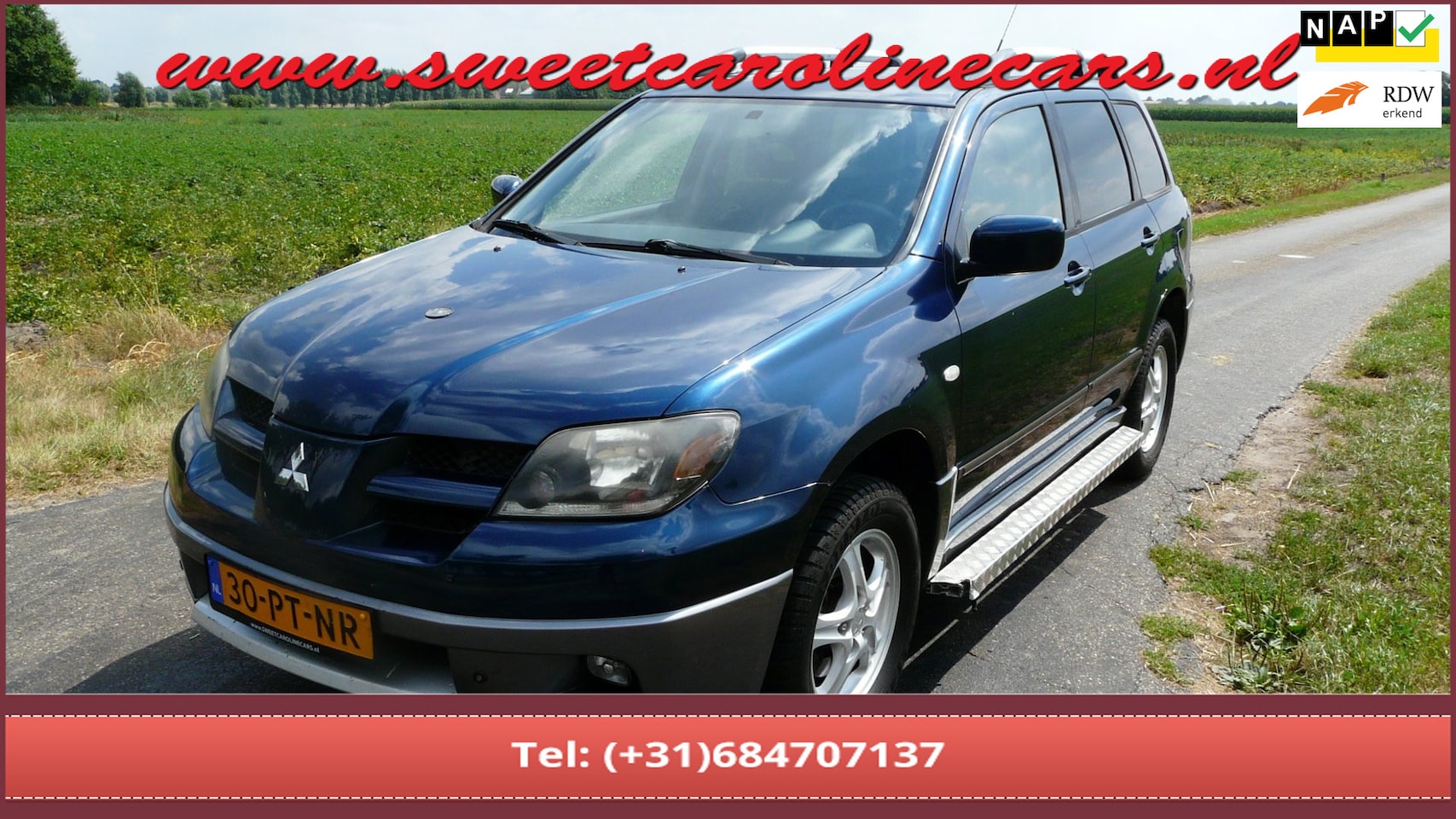 Mitsubishi Outlander Sport - 2.4 4WD,Airco,Elec.pakket,16"Lmv's,Grijs kenteken voorbereid!! - AutoWereld.nl
