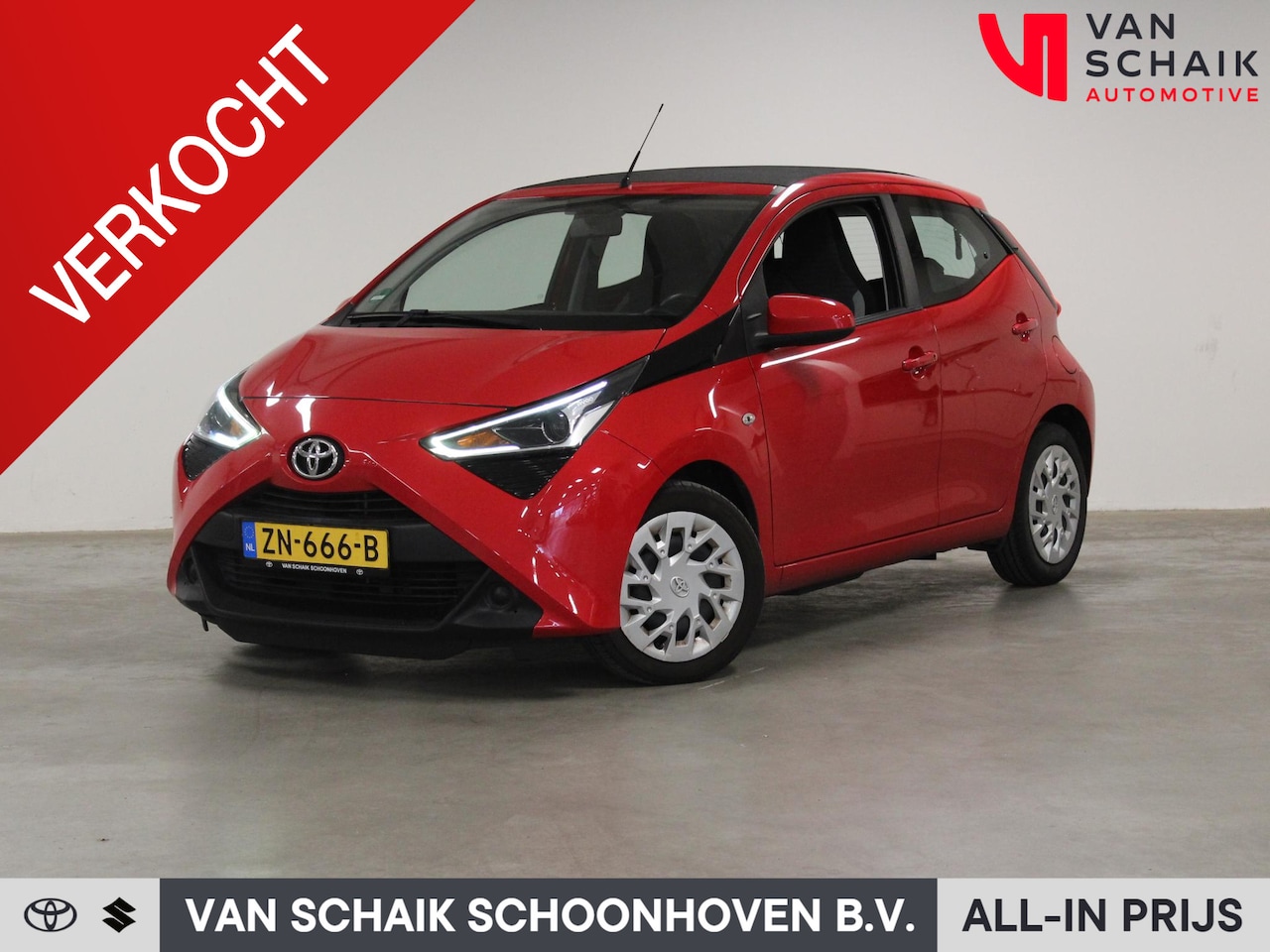 Toyota Aygo - 1.0 VVT-i x-play limited Opendak - AutoWereld.nl