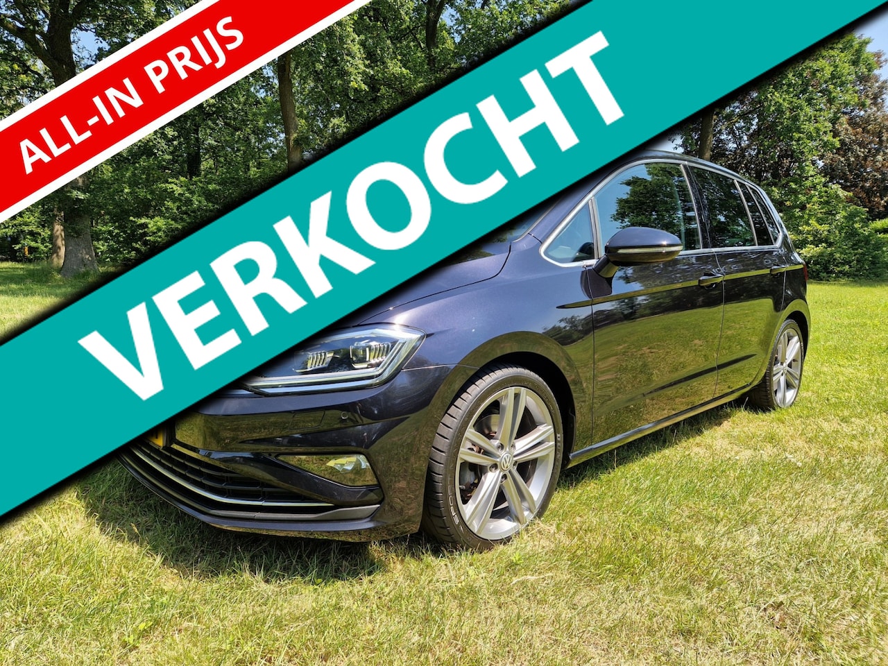 Volkswagen Golf Sportsvan - 1.5 TSI ACT Highline Edition / NW. MODEL / VOLAUTOMAAT / PANORAMADAK / LAGE KM-STAND - AutoWereld.nl