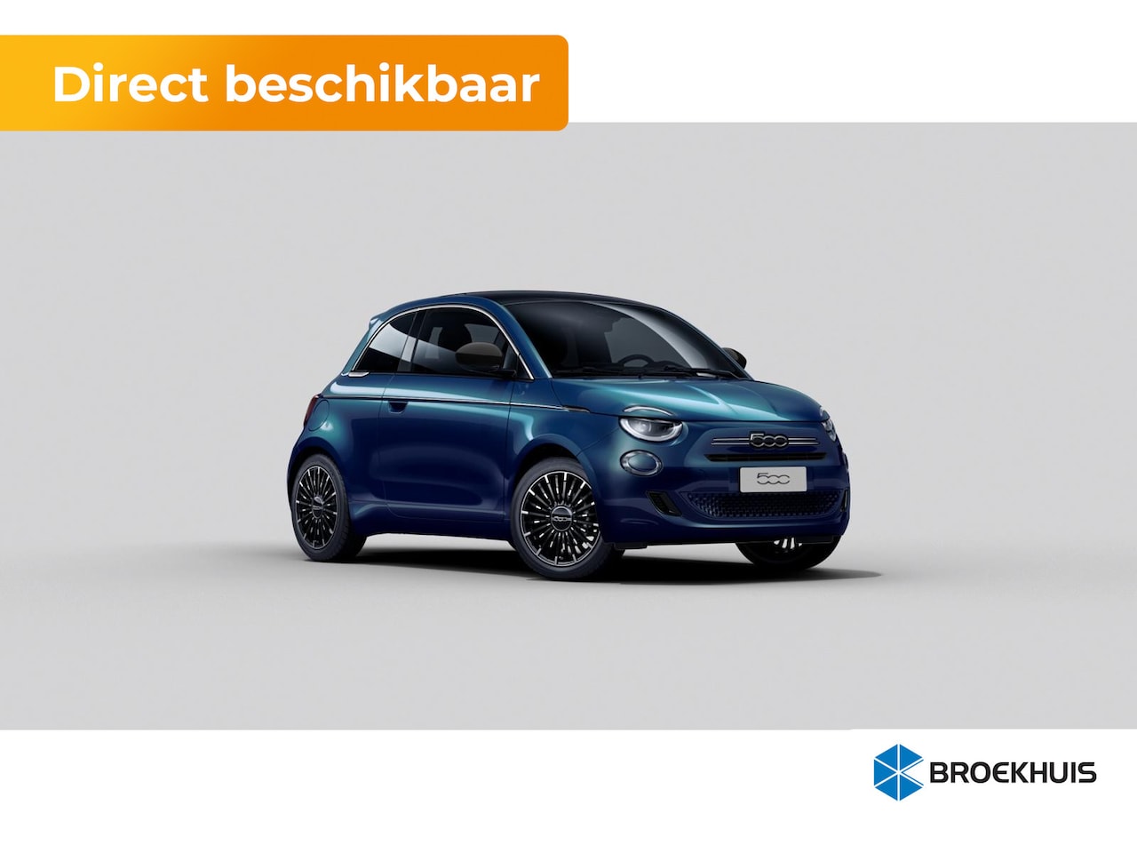Fiat 500 - La Prima | 10,25" touchscreen radio met Bluetooth, DAB & USB | Automatische airconditionin - AutoWereld.nl
