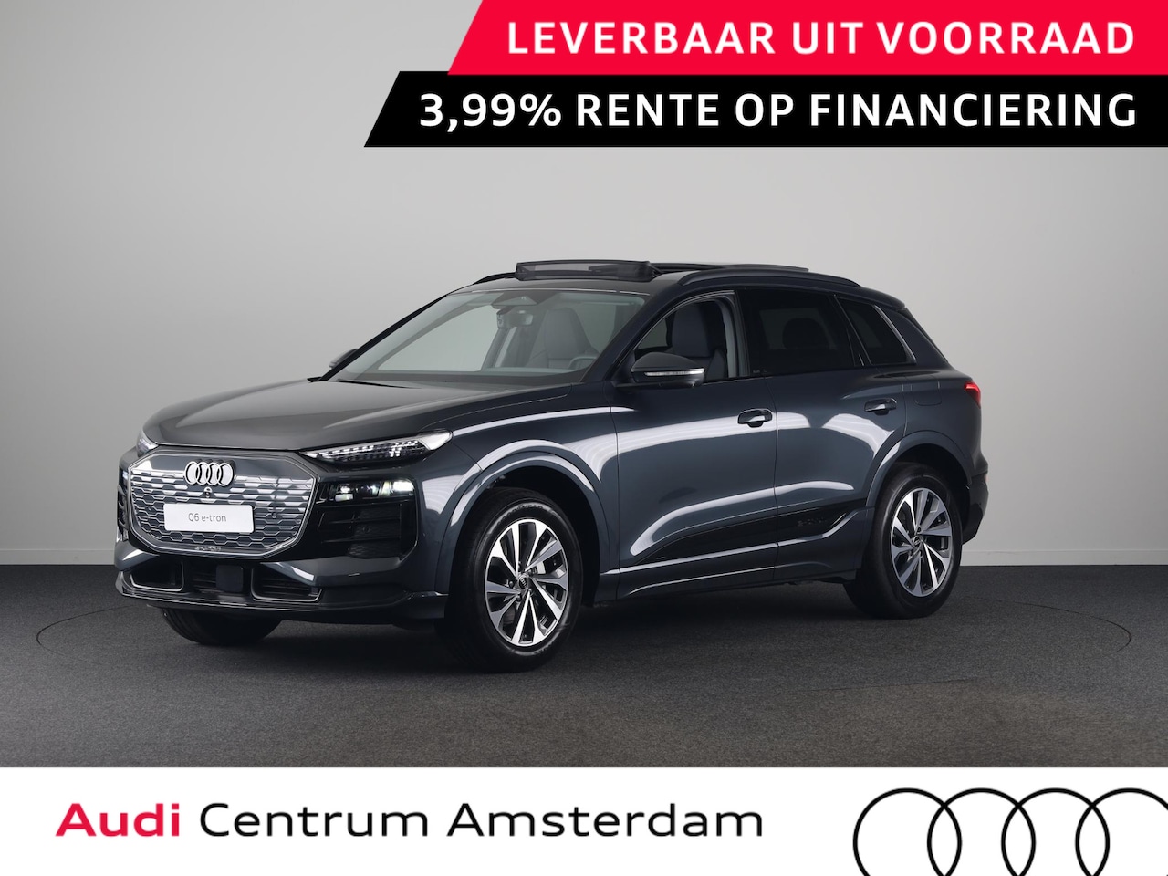 Audi Q6 e-tron - Advanced edition 83Kwh 252 pk | Tech pro | Glazen panoramadak | Warmtewerend glas donker t - AutoWereld.nl