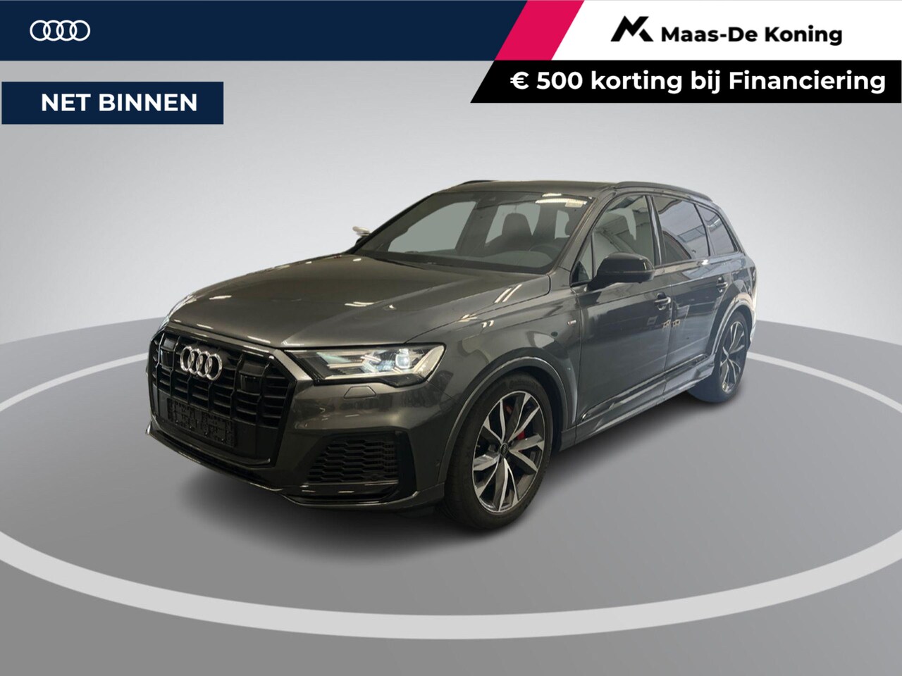 Audi Q7 - 60 TFSIe 462pk S-tronic Quattro Pro Line S Comp. · 360 Camera · Leder Valcona · Inklap. Tr - AutoWereld.nl