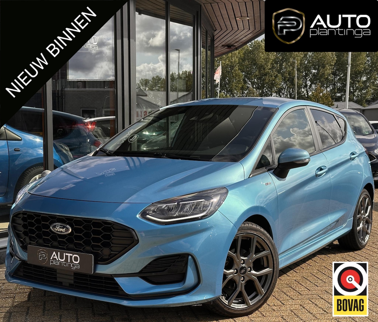 Ford Fiesta - 1.0 EcoBoost Hybrid ST-Line X | Stoelverwarming | Stuurverwarming | Voorruitverwarming | C - AutoWereld.nl