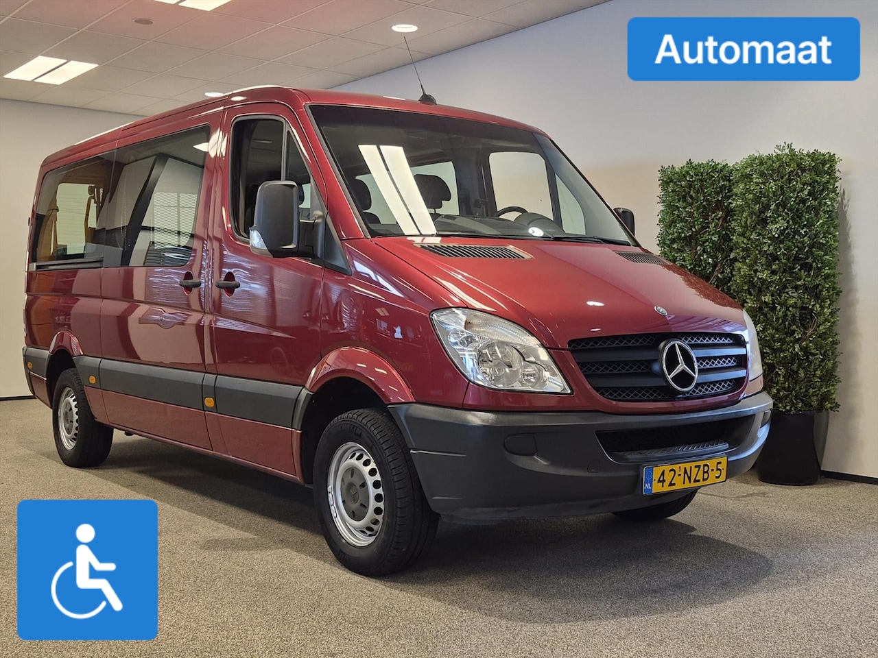 Mercedes-Benz Sprinter - L2H1 Rolstoelbus Groepsvervoer Automaat (airco) - AutoWereld.nl