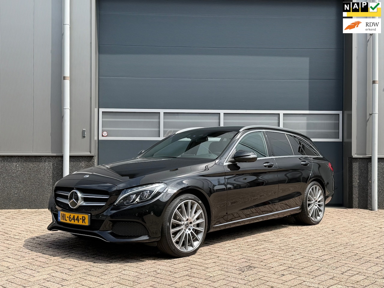 Mercedes-Benz C-klasse Estate - 350 e Lease Edition bj.2015 360 Camera|Sport int|Nl auto|Nap. - AutoWereld.nl