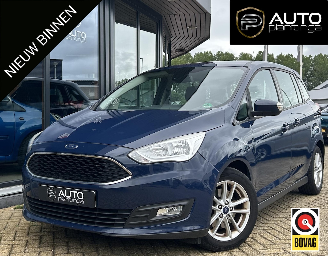 Ford Grand C-Max - 1.0 Trend 7p. 125PK | 7 Persoons | NL AUTO | NAP | Navigatie | Airco | Parkeersensoren | C - AutoWereld.nl