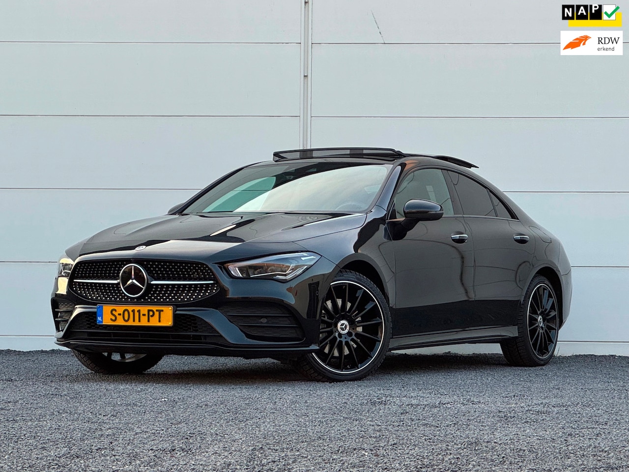 Mercedes-Benz CLA-Klasse - 250 e AMG Org NL Pano Head up 360 Cam Memory seats Dodehoek detectie Night pakket - AutoWereld.nl