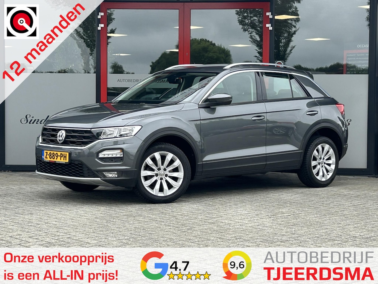 Volkswagen T-Roc - 1.0 TSI Style | Adaptieve Cruise Control | Navigatie | Achteruitrijcamera | Climate Contro - AutoWereld.nl