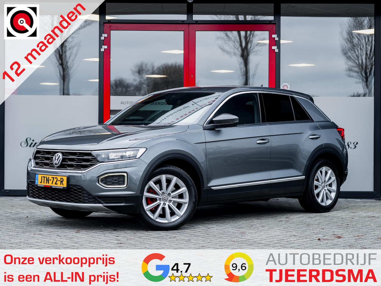 Volkswagen T-Roc - 2.0 TSI 4Motion Sport 190PK | Camera | Navigatie | Apple Carplay | Android Auto | Adaptiev - AutoWereld.nl