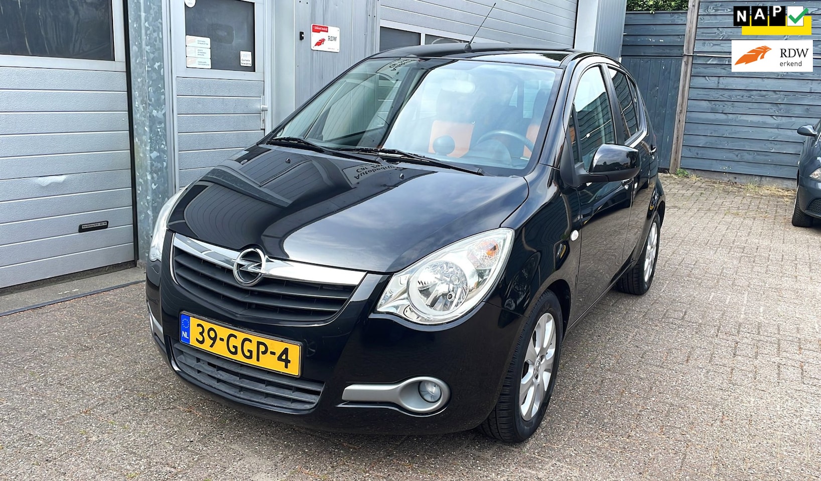 Opel Agila - 1.2 Enjoy 2008-NAP-Airco-Velgen- Elek.Pakket-APK - AutoWereld.nl