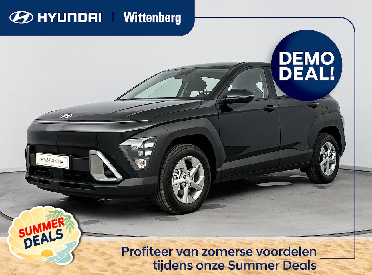 Hyundai Kona - 1.6 GDI HEV E-Motion | Apple Carplay/Android Auto | Lichtmetalen velgen 16" | Navigatiesys - AutoWereld.nl