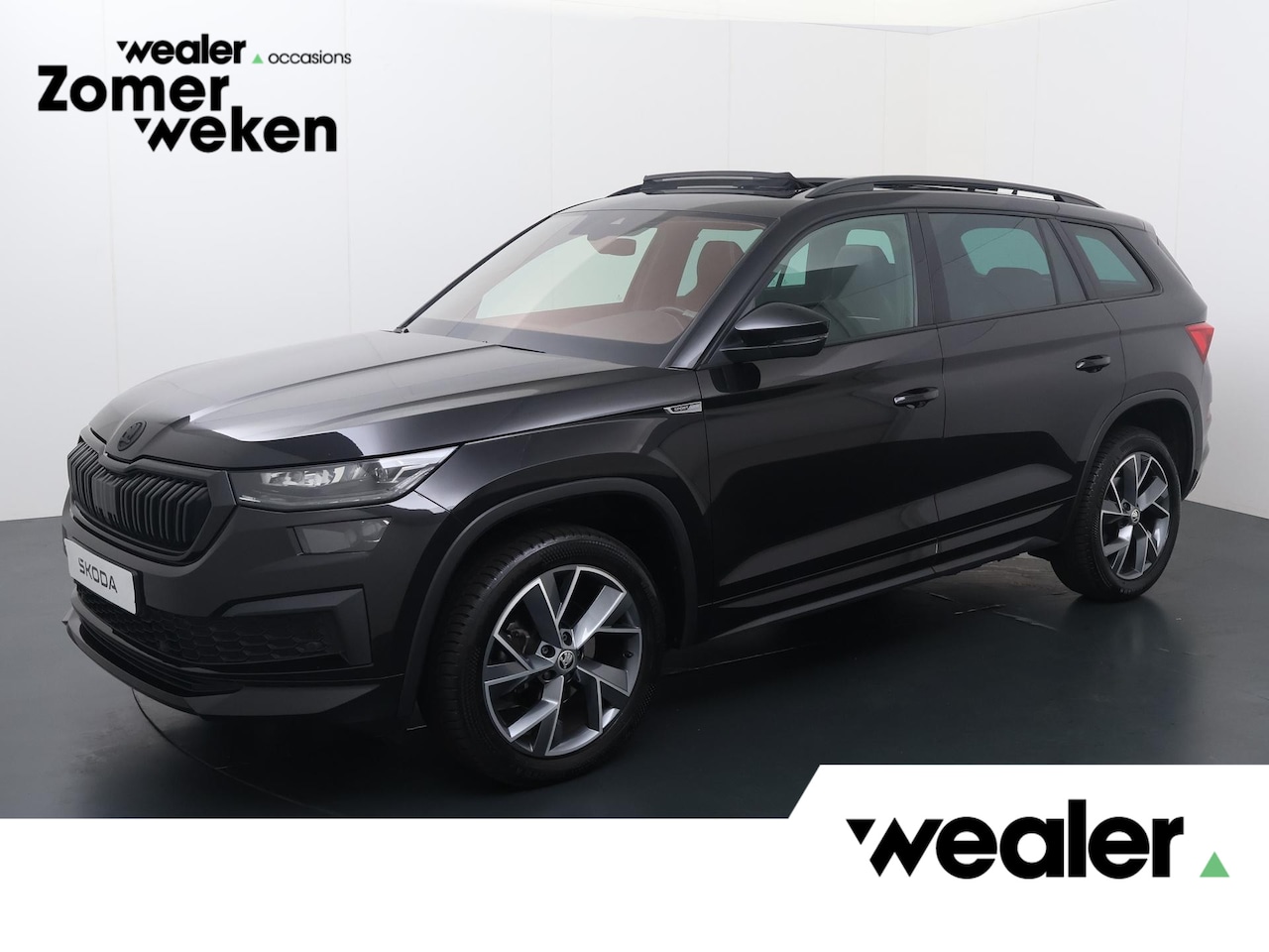 Skoda Kodiaq - 1.5 TSI Sportline Business | 150 PK | Automaat | Trekhaak | Panoramadak | Matrix LED kopla - AutoWereld.nl