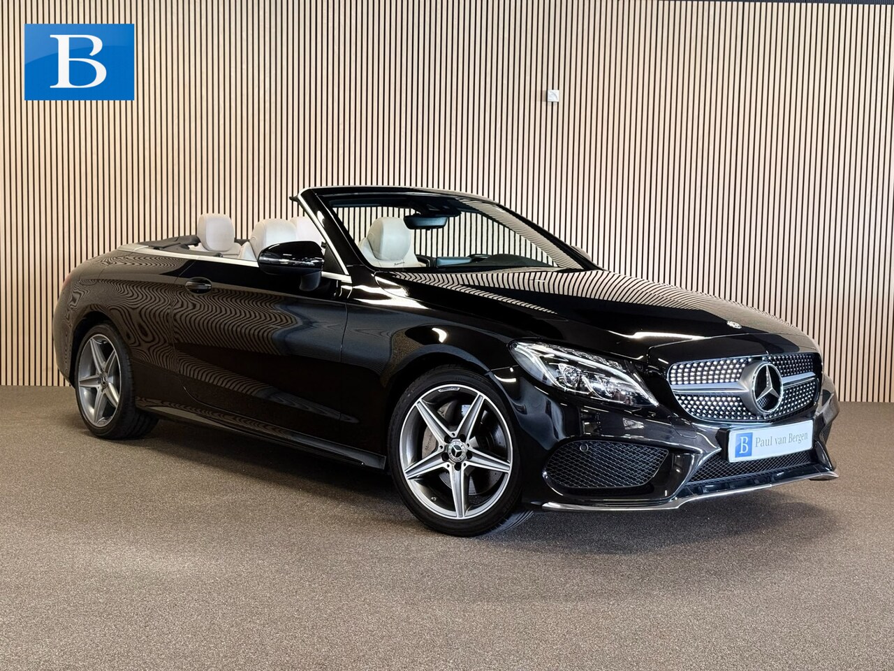 Mercedes-Benz C-klasse Cabrio - 300 AMG STYLING-CAMERA-LED-NAVI-COMPLEET - AutoWereld.nl