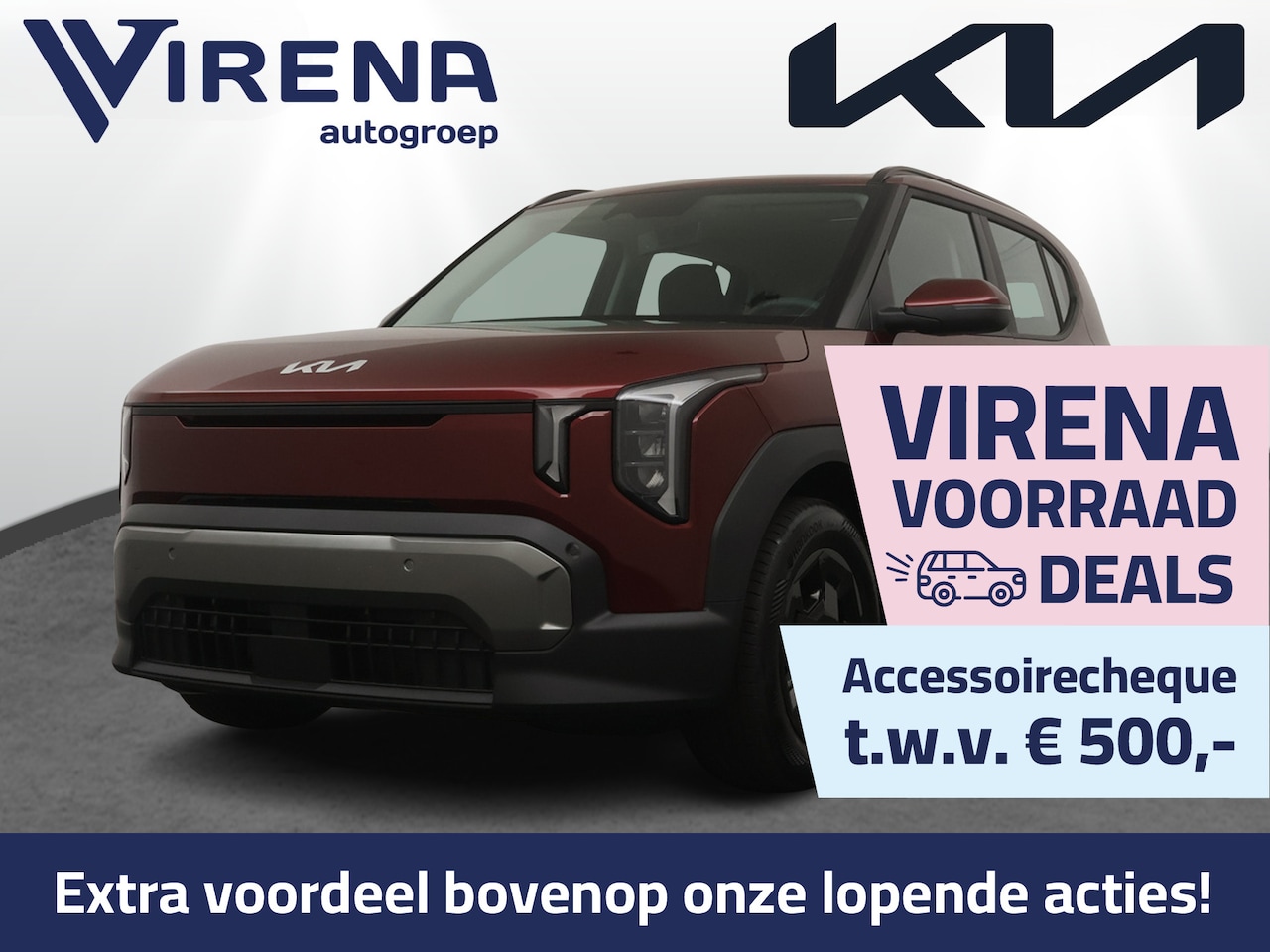 Kia EV2 - Air 42.2 kWh 4p. - Prijs incl. inruilpremie - Navigatie - Apple CarPlay/Android Auto - Ach - AutoWereld.nl